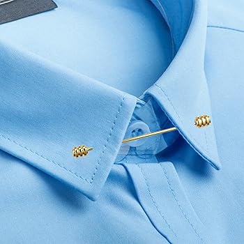 Amazon.co.jp: [kowaku] シャツカラーピンクリップ メンズカラー